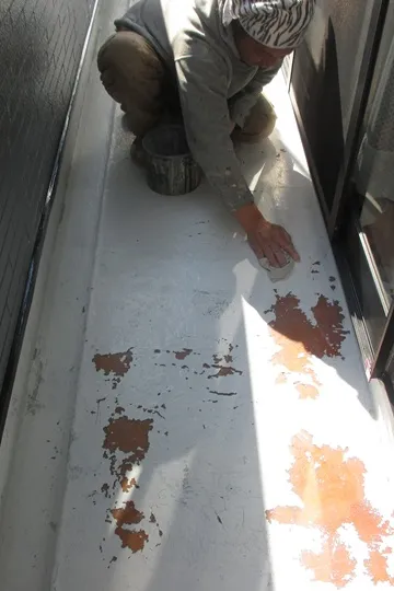 FRP防水の施工前