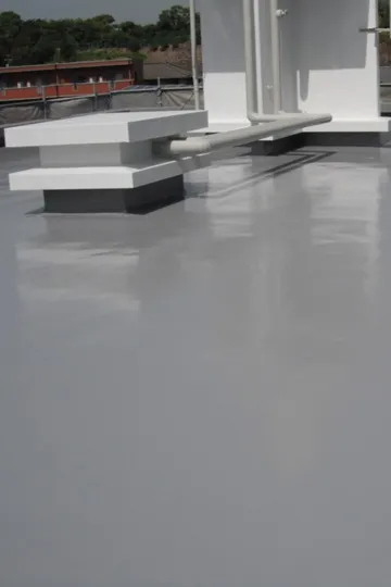 ウレタン防水の施工後