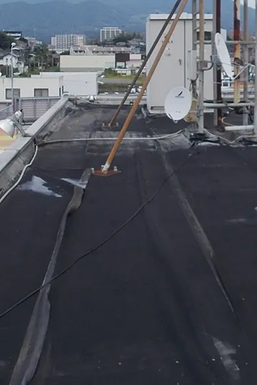 ウレタン防水の施工前