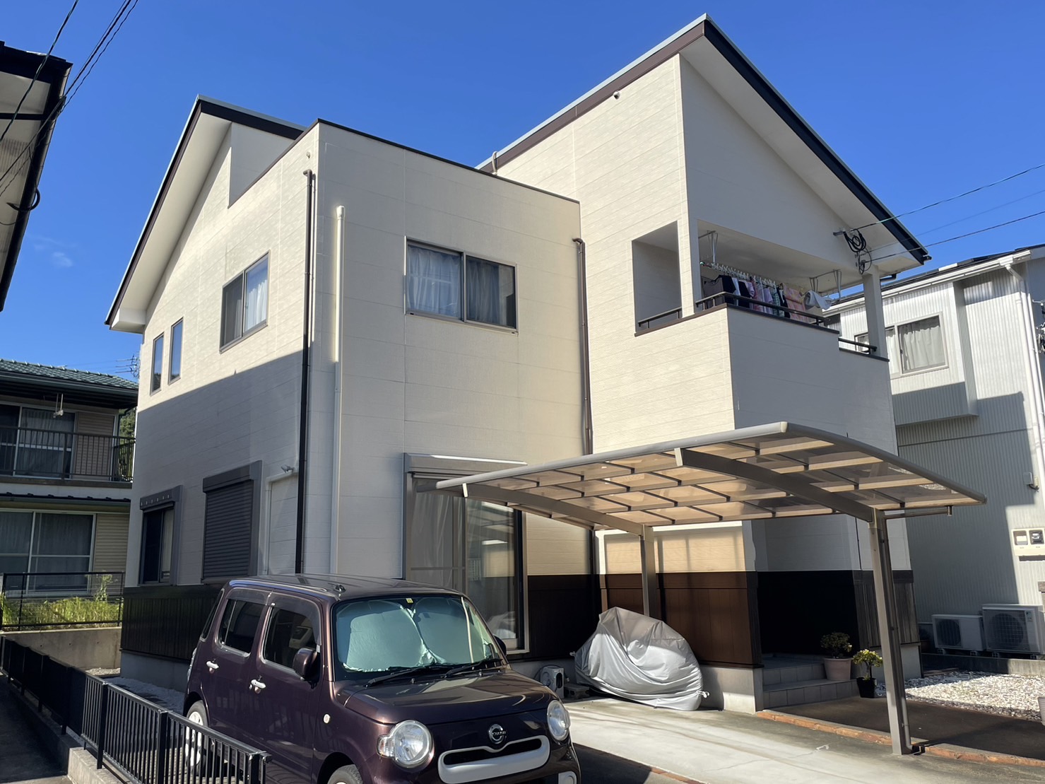 佐世保市権常寺町　屋根外壁塗装　K様